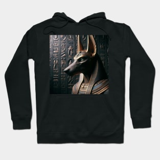 Realistic Golden Anubis Hoodie